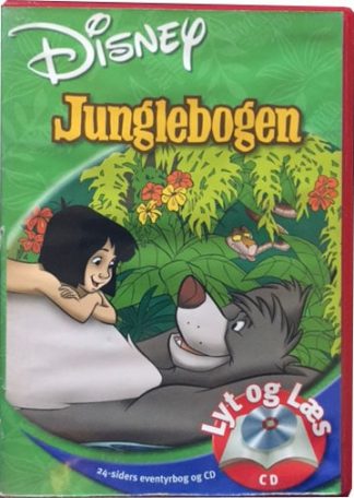 Junglebogen - Lyt og Læs (bog+cd) Disney