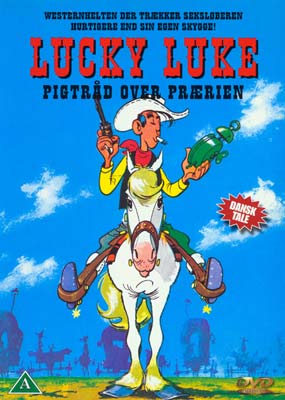 Lucky Luke 2 Pigtråd Over Prærien / Jesse James Dvd