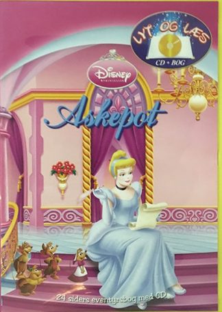Askepot - Lyt og Læs (bog+cd) Disney