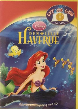 Den Lille Havfrue - Lyt og Læs (bog+cd) Disney