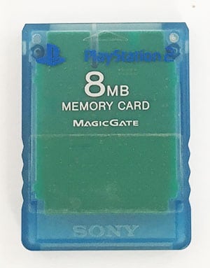 Sony 8MB Memory Card PS2 blå