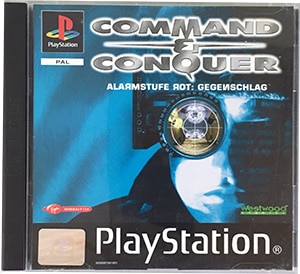 Command & Conquer Red Alert Retaliation tysk PS1