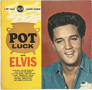 Elvis Pot Luck LP