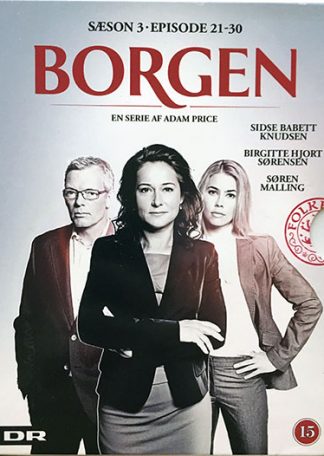 Borgen Sæson 3 (episode 21-30) DVD