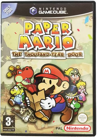 Paper Mario The Thousand Year Door Game Cube