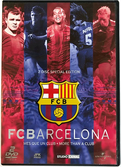 FC Barcelona More Than a Club DVD